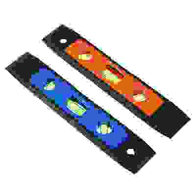 Уровень с магнитом 23х3,8х1,7см, пластик, 2 цвета РОКОТ