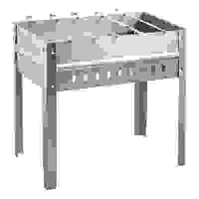 Акция!Мангал сборный &quot;Эконом&quot;, сталь 0,4мм, 40x25x40 см, с шампурами GRILLBOOM