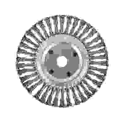 Щетка металл. для УШМ200мм/22мм, крученая, дисковая ЕРМАК