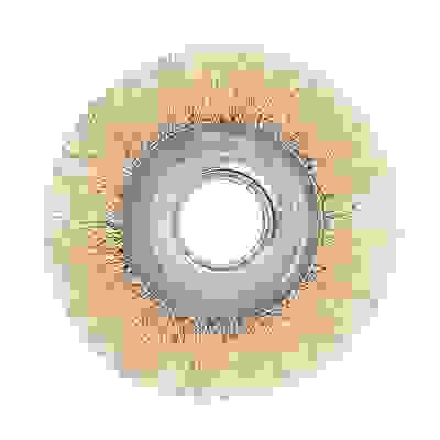 Щетка металл. для УШМ 100мм/22мм, плоская ЕРМАК