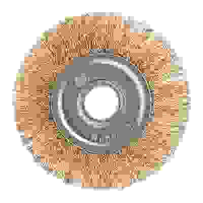 Щетка металл. для УШМ 125мм/22мм, плоская ЕРМАК