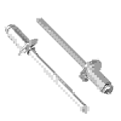 Заклепки 50шт, 4х10мм ЕРМАК