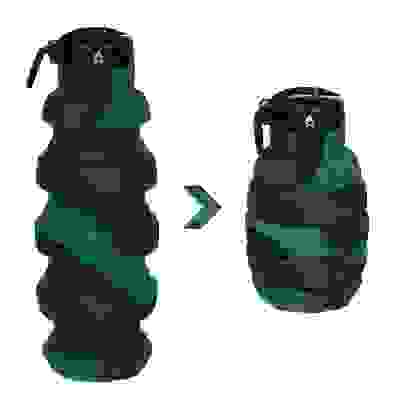 Бутылка туристическая, складная, 7,5х21/13см, 500мл, силикон РУССО ТУРИСТО