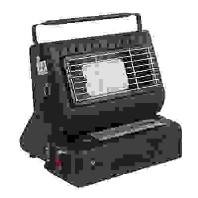 Обогреватель газовый + плитка, 29х26х24см, 1.9кг, пьезоэлектрич.поджиг, цанговый захват ЕРМАК