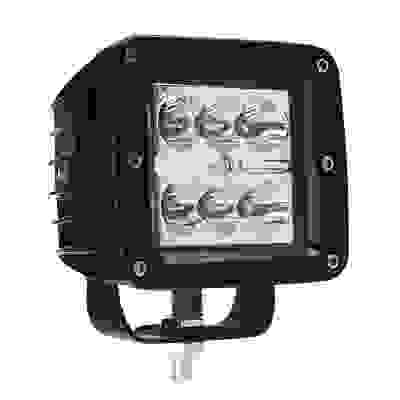 Фара светодиодная 18W (6 Cree), направленный поток, белый свет NG