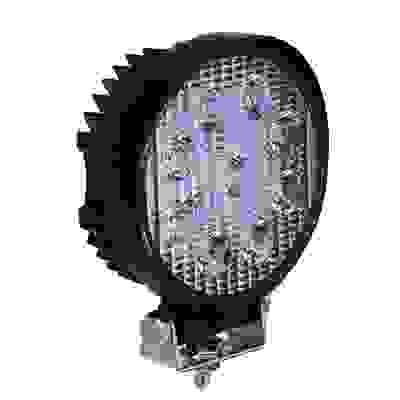 Фара светодиодная 27W ( 9 Epistar), круглая, направленный поток, белый свет NG