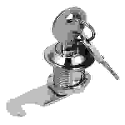 Замок почтовый, длина резьбы 20мм, 2 ключа в комплекте, металл ЕРМАК