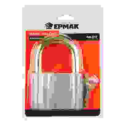 Замок навесной \"Алюминий\" 80мм ЕРМАК