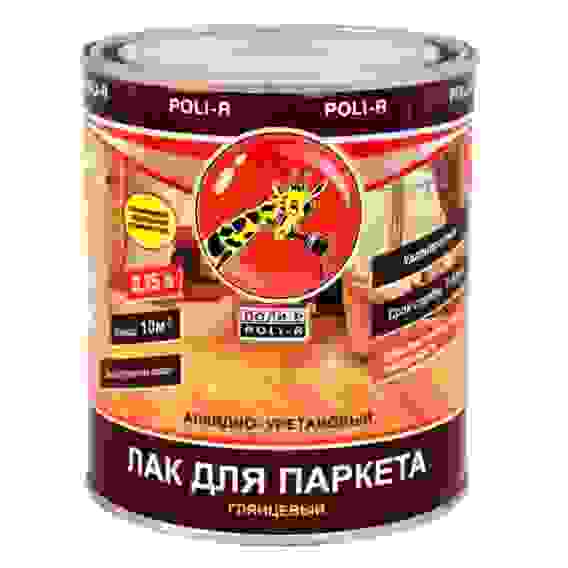 Лак паркетный глянцевый 0,75л/6