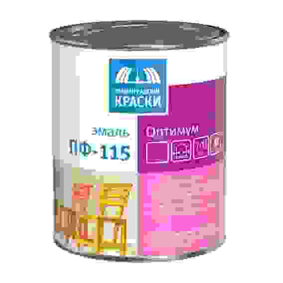 Эмаль ТЕКС ОПТИМУМ ПФ-115 0,9 кг белая мат