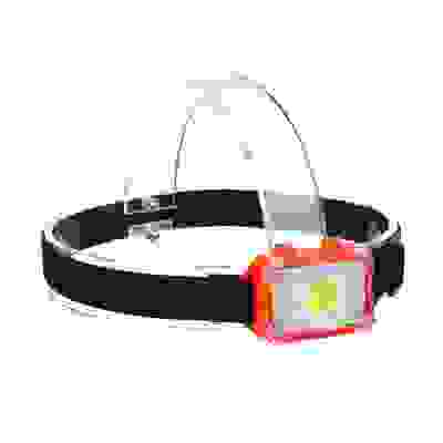 Фонарик налобный, 1 COB, 3xAAA, 3 режима, пластик ЕРМАК