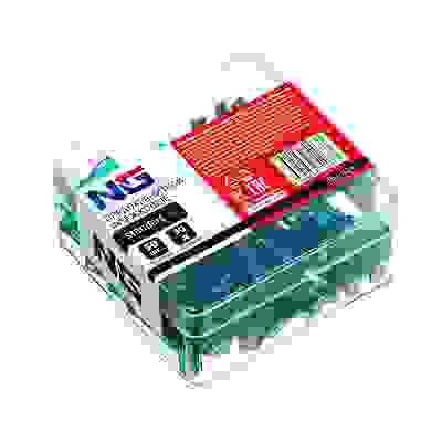 Набор предохранителей standart в кейсе 30А, флажковые 50 шт. NG