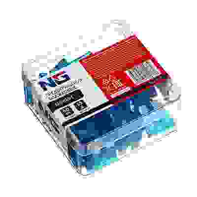 Набор предохранителей standart в кейсе 15А, флажковые 50 шт. NG