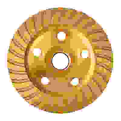 Чашка алмазная зачистная TURBO 125мм. ЕРМАК