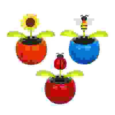 Игрушка на приборную панель на солнечной батарее NG