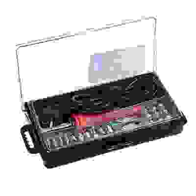 Выжигатель 30 Вт, 23 предмета, насадки для выжигания, жала разной формы и диаметра РОКОТ