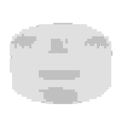 Лента бордюрная самоклеящаяся фигурная белая 38ммх3,35м, полиэтилен +2 уголка и заглушки ЕРМАК