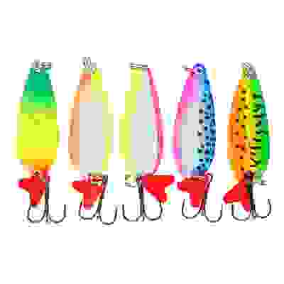 Блесна колеблющаяся, &quot;Спайк&quot;, 16гр., 5 цветов AZOR FISHING