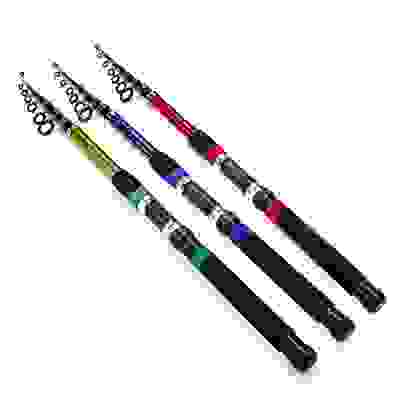 Спиннинг &quot;Найт&quot;, телескоп., файбергласс, 3,6м, тест 30-60гр, 3 цвета AZOR FISHING