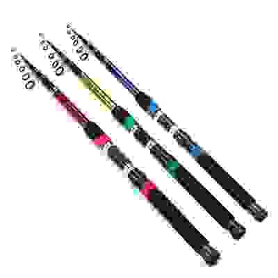 Спиннинг &quot;Найт&quot;, телескоп., файбергласс, 3,0м, тест 30-60гр, 3 цвета AZOR FISHING