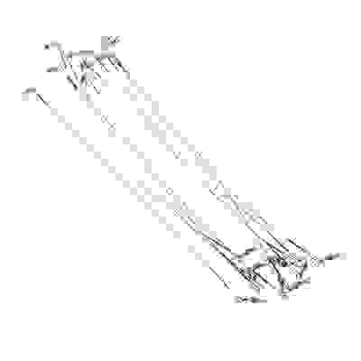 Набор поводков 10шт, 15-25см, черные, 3 вида AZOR FISHING