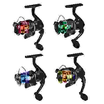 Катушка HL 200, передний фрикцион, 1 п.п, 4 цвета AZOR FISHING