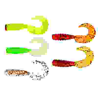 Приманка мягкая K.Good , силикон, 5см, 12шт. в уп, 5 цветов AZOR FISHING