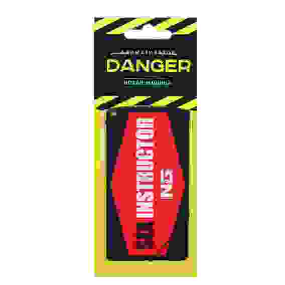 Ароматизатор бумажный Danger/Sexinstuctor, новая машина NEW GALAXY