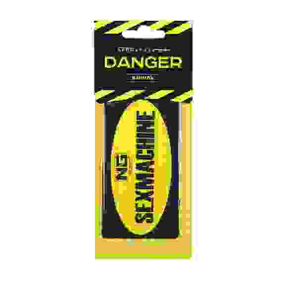 Ароматизатор бумажный Danger/Sexmachine, ваниль NEW GALAXY