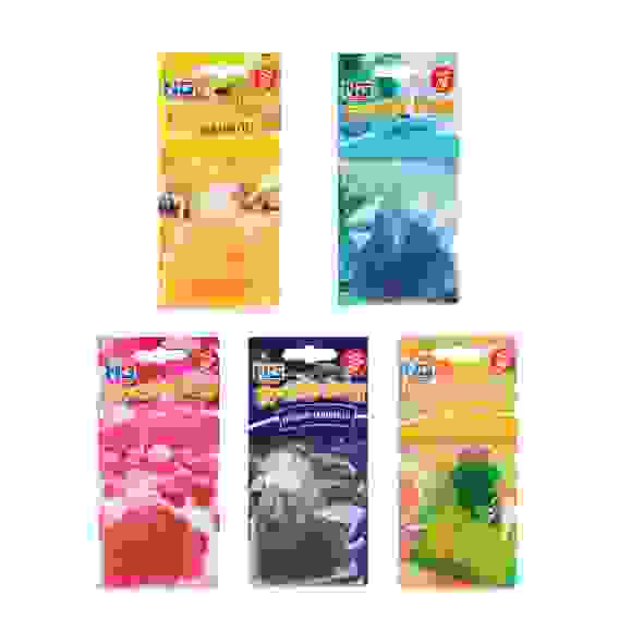 Ароматизатор Fresh bag бабл гам, ваниль, океан,новая машина, цитрус 20 гр NEW GALAXY