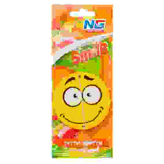 Ароматизатор бумажный "Смайл", Тутти фрутти, Дизайн GC NEW GALAXY