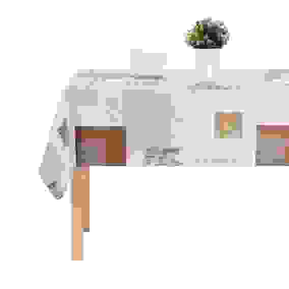 Скатерть ПВХ 140х230см \"Оттенки\" на текстильной основе, 6 дизайнов PROVANCE