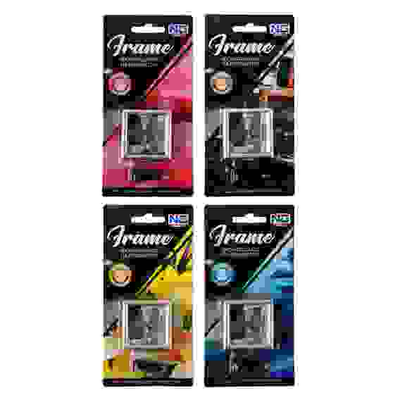 Ароматизатор на дефлектор Frame, бабл гам, ваниль, океан, парфюм NEW GALAXY