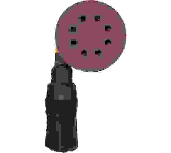 Шлифмашина эксцентриковая акк. Denzel COS-125-0 125мм 18В Li-Ion, без акк и з/у