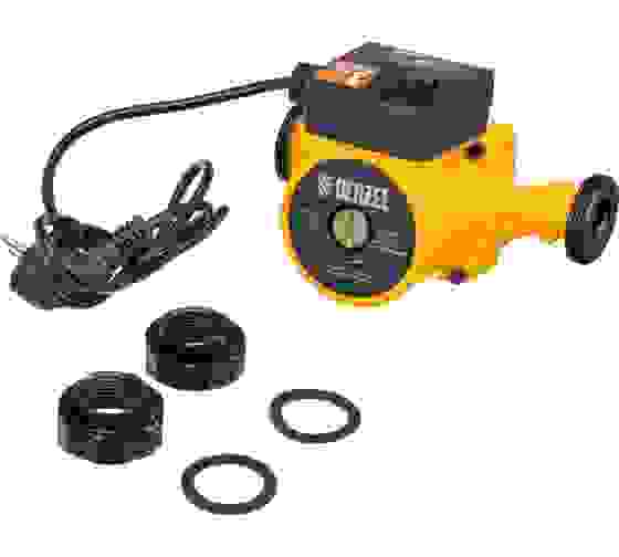 Циркуляционный насос CP25-4, напор 4 м, 50 л/мин, 1 м кабель, монт. длина 180 мм// Denzel