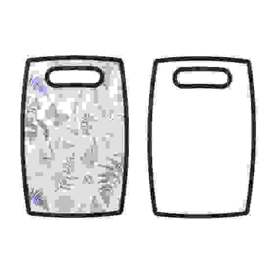 Доска разделочная &quot;Узоры&quot;, 30x20х1,2см, полипропилен, 4 дизайна VETTA