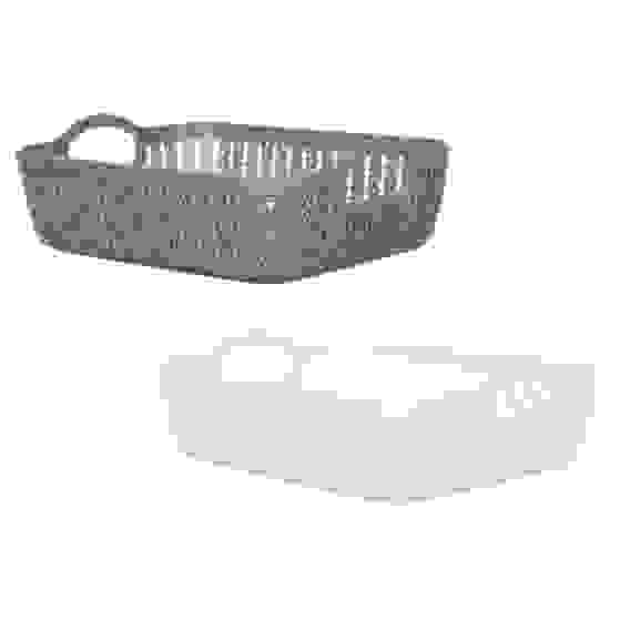 Корзина для хранения "Брюгге", 25,7x19,5x8,5 см, 2 цвета VETTA