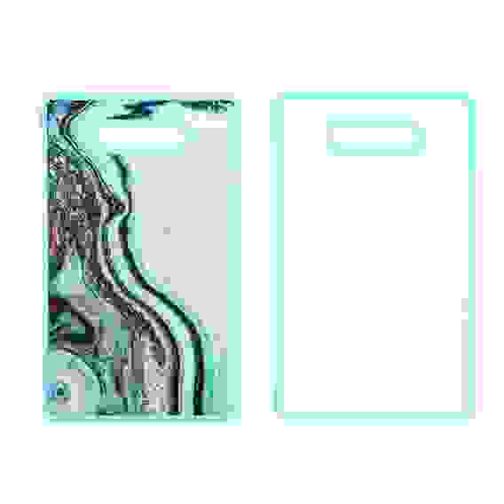 Доска разделочная "Вулкан", 36,5x22,5х1,2см, полипропилен VETTA