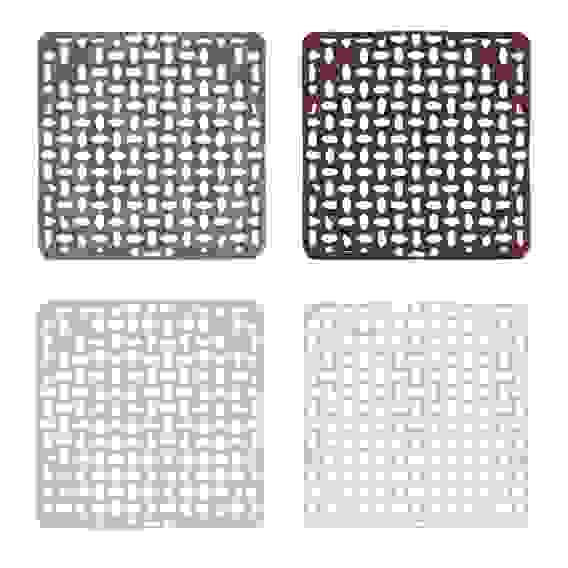 Коврик в раковину противоскользящий &quot;Классика&quot;, 29,5х29,5см, ПВХ, 4 цвета VETTA