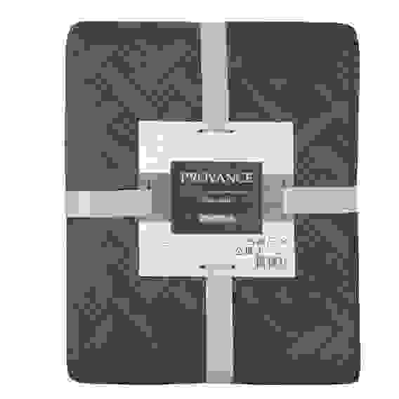 Покрывало стеганое однотонное 200х220см, 100% полиэстер, бежевый PROVANCE