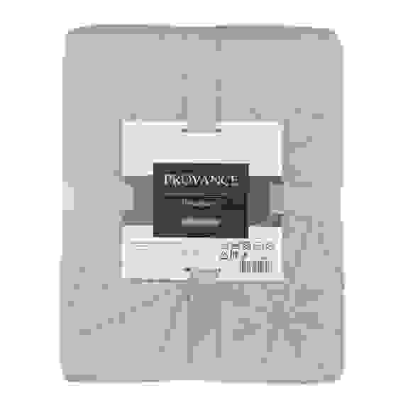 Покрывало стеганое принтованное 180х200см, 100% полиэстер, серый PROVANCE