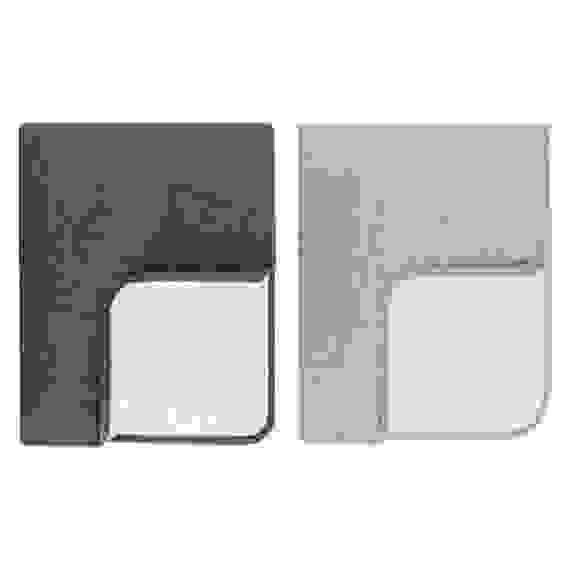 Покрывало стеганое принтованное 180х200см, 100% полиэстер, серый PROVANCE