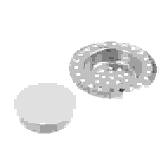 Набор для раковины решетка и пробка, 6см, нерж.сталь, CBV4141 VETTA