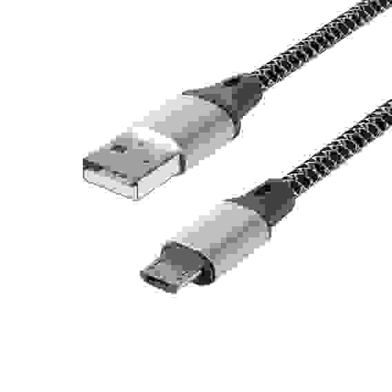 Кабель для зарядки Футбол Micro USB, 1м, 2А, 2 цвета, пакет FORZA