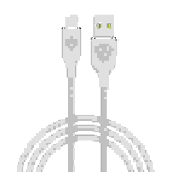 Кабель для зарядки Elite Micro USB, 3А, 1м, Быстрая зарядка QC3.0, 100см, серый BY