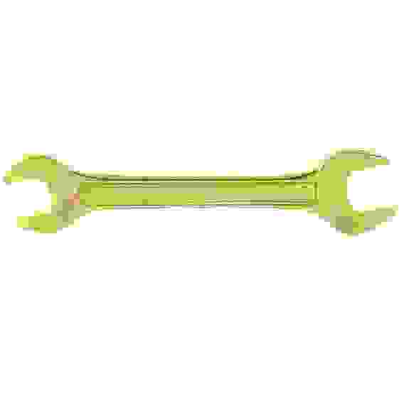 Ключ рожковый 19 х 22 мм, желтый цинк// Сибртех