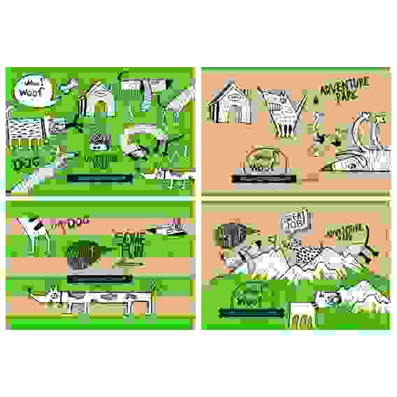 Альбом для рисования 16л., А4, на скрепке BG &quot;Adventure park&quot;, эконом