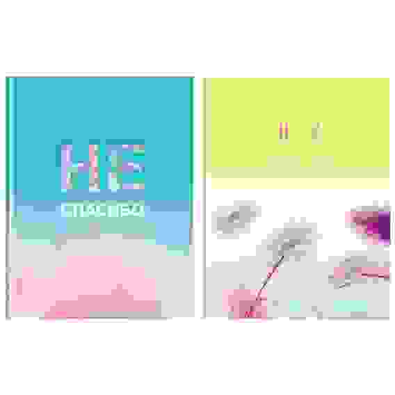 Бизнес-блокнот А5, 80л., BG &quot;No thank you&quot;, матовая ламинация