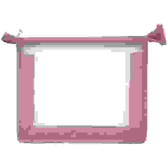 Папка для тетрадей 1 отделение А5 ArtSpace, прозрачная/сиреневая, пластик, на молнии