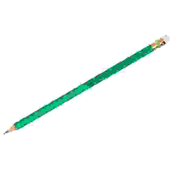 Карандаш ч/г OfficeSpace HB, с ластиком, заточен., пластиковый